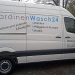 Beispiel für Fahrzeugbeschriftung